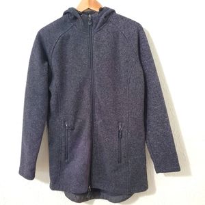 New Balance Women's Full Zip Hooded Long Sweatshirt/Jacket Gray M